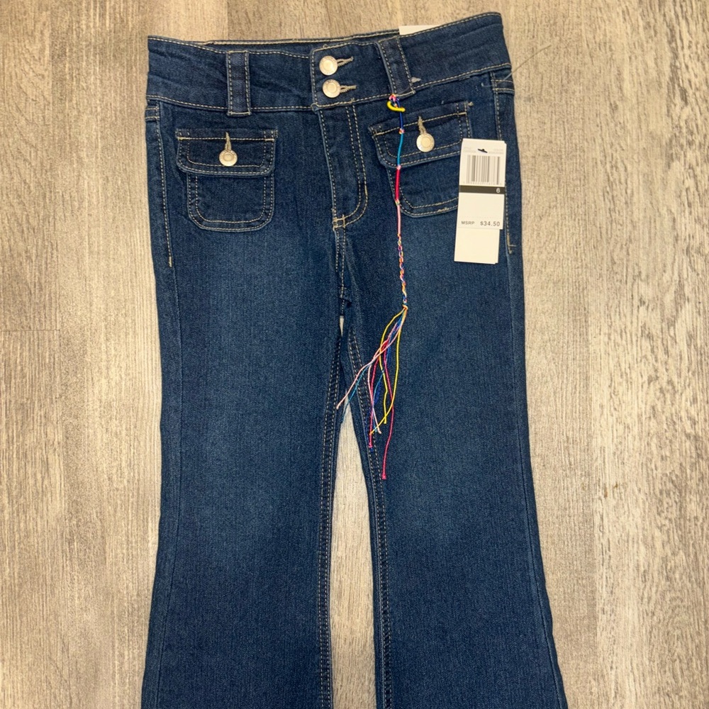 DKNY Kids Dark Blue Flare Jeans
